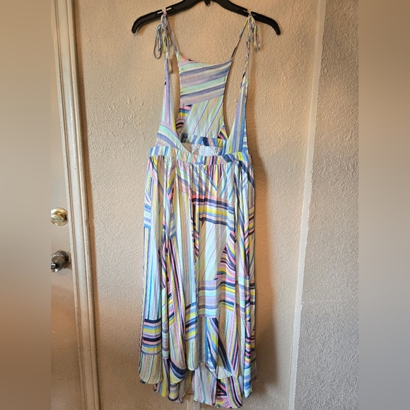 Free People Boho Striped Dress Size 6 - Picture 1 of 13